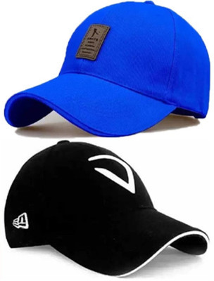 ILLARION TREND Self Design Sports/Regular Cap Cap(Pack of 2)