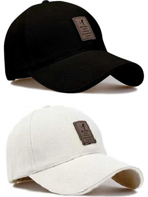 blutech Solid Sports/Regular Cap(Pack of 2)