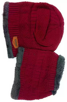Zadinga Solid Beanie Cap(Pack of 2)