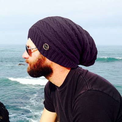TRUE INDIAN Solid Beanie Cap