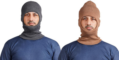 manra Solid Monkey Cap Cap(Pack of 2)