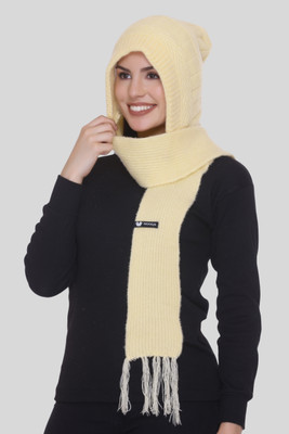 WOOLJA Solid Beanie Cap