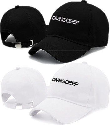 UMMISS Embroidered Sports/Regular Cap Cap(Pack of 2)