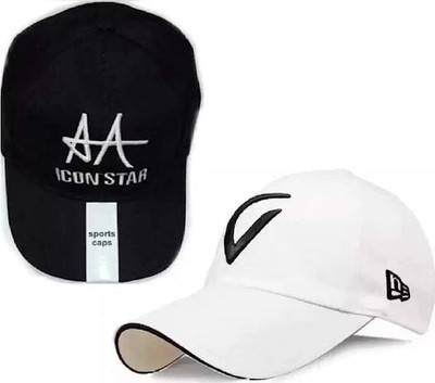 Nk tip top Self Design, Embroidered Sports/Regular Cap Cap(Pack of 2)
