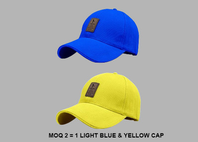 Evanden Self Design Sports/Regular Cap Cap(Pack of 2)