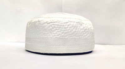 Anjum Self Design Prayer Cap Cap