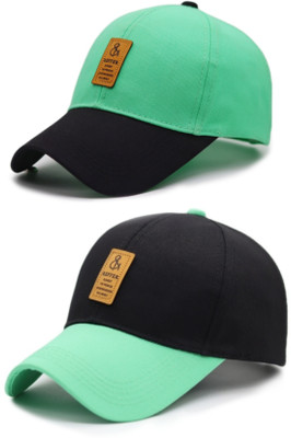Highever Embroidered Sports/Regular Cap Cap(Pack of 2)