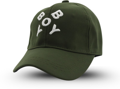 tomorrow fashion Kids Cap(Dark Green)