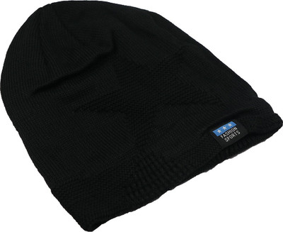 BunnyWave Solid Beanie Cap