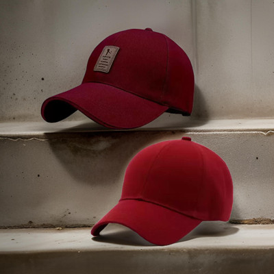 FD FLORIDA Solid, Self Design Sports/Regular Cap Cap(Pack of 2)