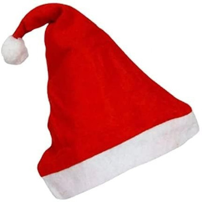 BHAVIKADECOR Solid Santa Cap Cap