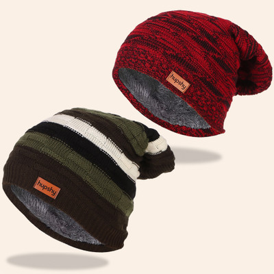 HUPSHY Beanie Cap(Pack of 2)