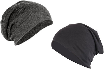 Ranmuk Beanie Cap(Pack of 2)