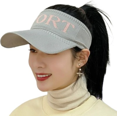 FQZILON Embellished Visor Cap Cap