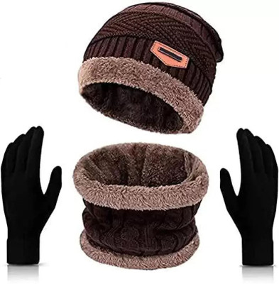 Trustizen Solid Beanie Cap(Pack of 4)