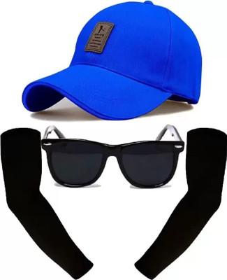 CLASSYMESSI Solid, Self Design Sports/Regular Cap Cap(Pack of 3)