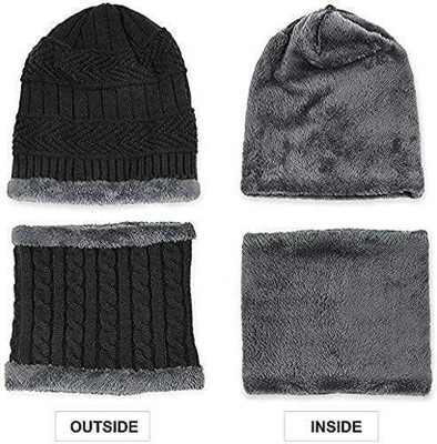 Nk tip top Beanie Cap(Pack of 3)