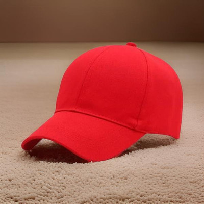FD FLORIDA Solid, Self Design Sports/Regular Cap Cap