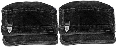 CAPITEUM Self Design Sports/Regular Cap Cap(Pack of 2)