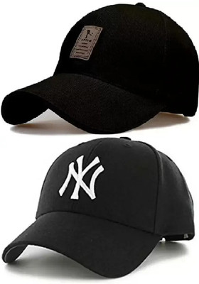 FLEXCYCAP Embroidered, Solid, Self Design Sports/Regular Cap Cap(Pack of 2)