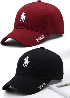Polo store Embroidered Sports/Regular Cap Cap(Pack of 2)