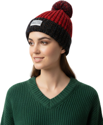 iSweven Woven, Solid Beanie Cap