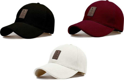 Dcmr Embroidered Sports/Regular Cap Cap(Pack of 3)