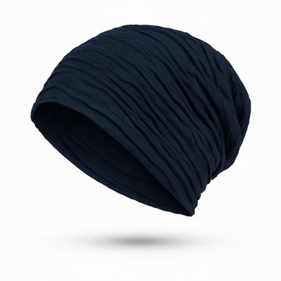 Wearslim Self Design Beanie Cap