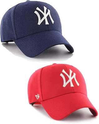 ILLARION Solid, Self Design, Embroidered Sports/Regular Cap Cap(Pack of 2)