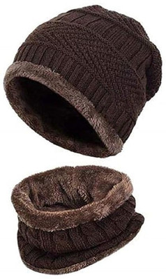 KALKA HOSIERY Solid Beanie Cap