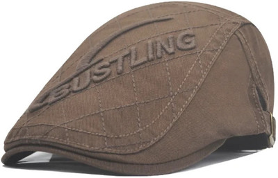 ZACHARIAS Embroidered, Solid Skull Cap Cap