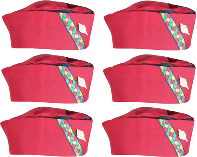 ZACHARIAS Solid, Embellished Visor Cap Cap(Pack of 6)