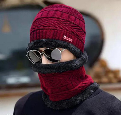 HouseOfCommon Beanie Cap(Pack of 2)