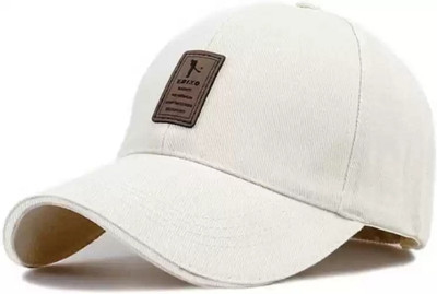 Flipstar Applique, Solid, Self Design Skull Cap Cap