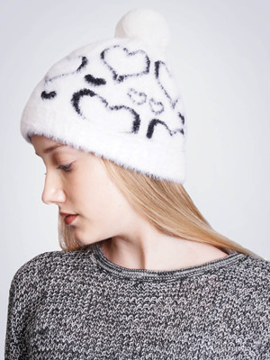 Bharatasya Self Design Beanie Cap