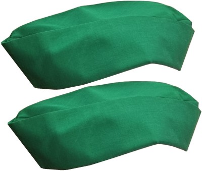 Atabz Solid Skull Cap Cap(Pack of 2)