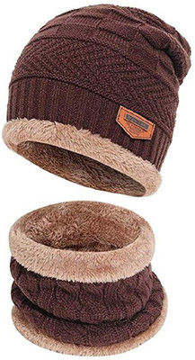 greyfab Solid Beanie Cap