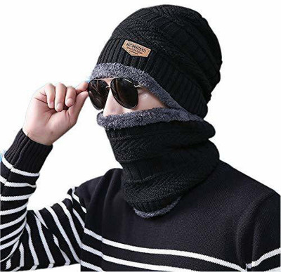 Capitalpoint Self Design Beanie Cap