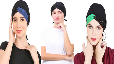EnviUs Skull Cap Cap(Pack of 3)