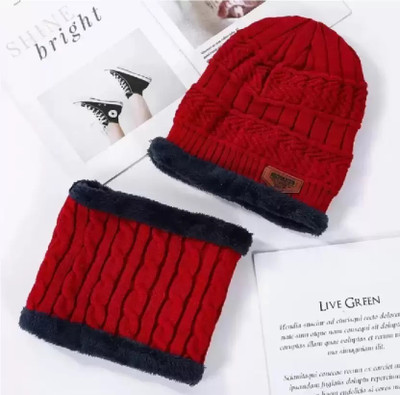 MONI FIY Beanie Cap(Pack of 2)