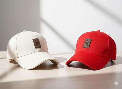 ILARION Solid, Self Design Sports/Regular Cap Cap(Pack of 2)