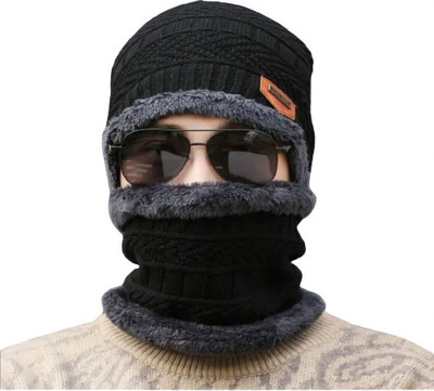 Winntressy Self Design Beanie Cap