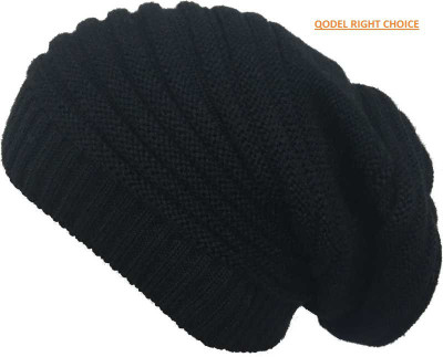 QODEL RIGHT CHOICE Solid Beanie Cap