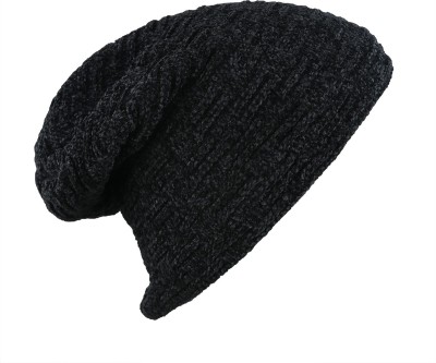 vactly Woven, Self Design Beanie Cap