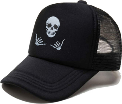 Looxmear Printed Trucker Cap Cap
