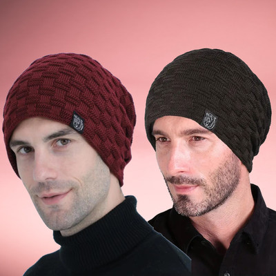 ALAMOS Beanie Cap(Pack of 2)