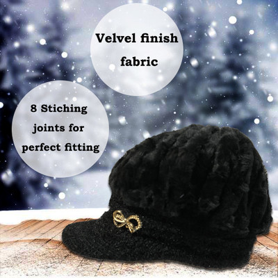 TRUE INDIAN Solid Skull Cap Cap