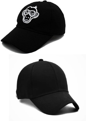 Westery Embroidered, Self Design Sports/Regular Cap Cap(Pack of 2)