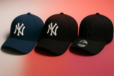 CLASSYMESSI Embroidered, Self Design, Solid Sports/Regular Cap Cap(Pack of 3)