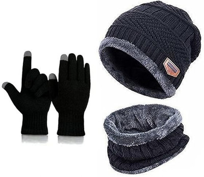 CLASSYMESSI Beanie Cap(Pack of 2)